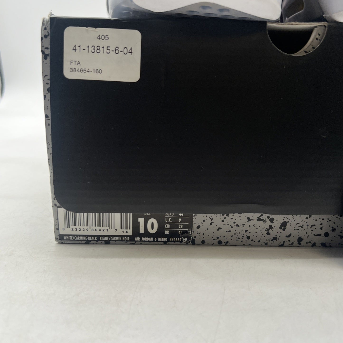 Size 10 - Air Jordan 6 Retro 2014 Carmine (384664-160)