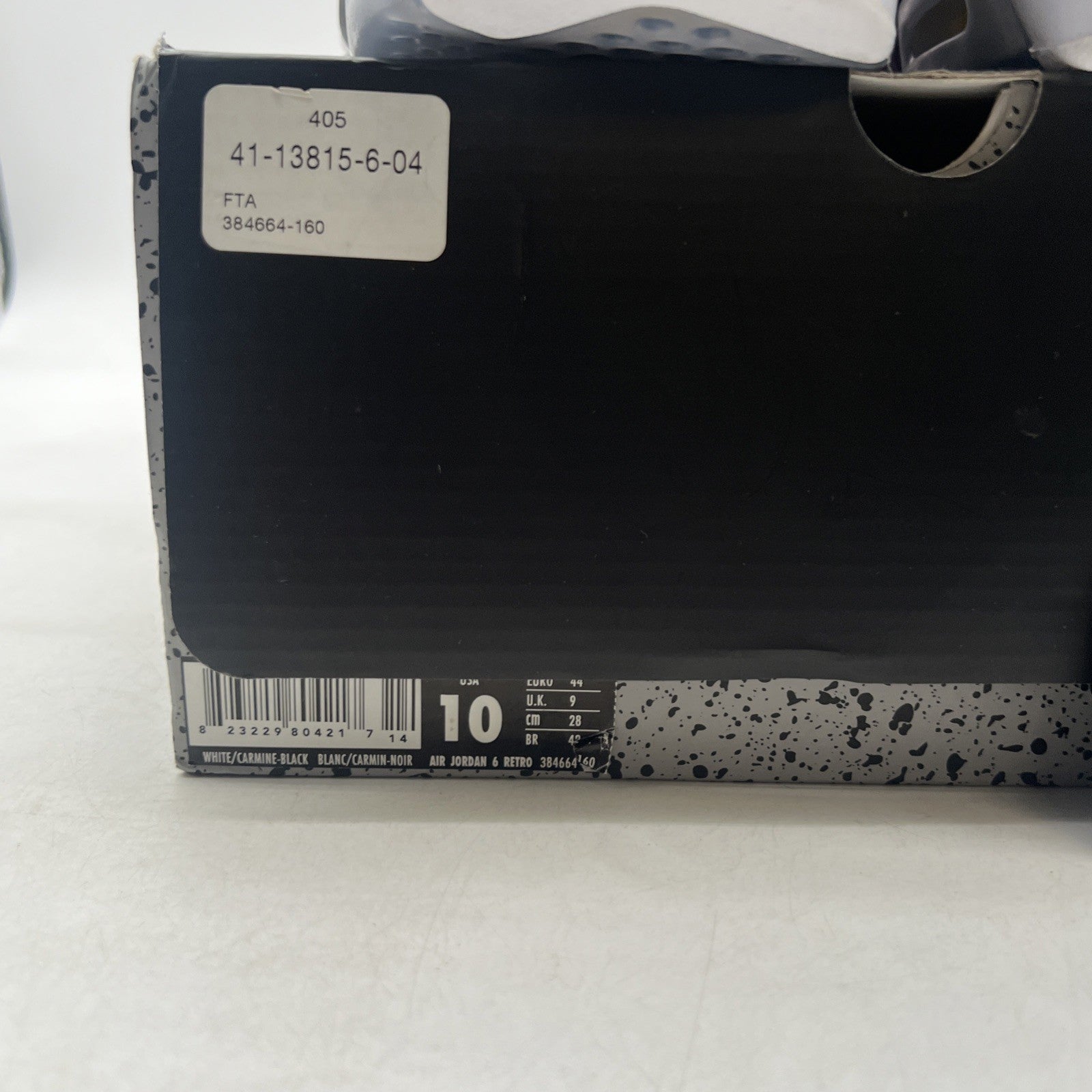 Size 10 - Air Jordan 6 Retro 2014 Carmine (384664-160)