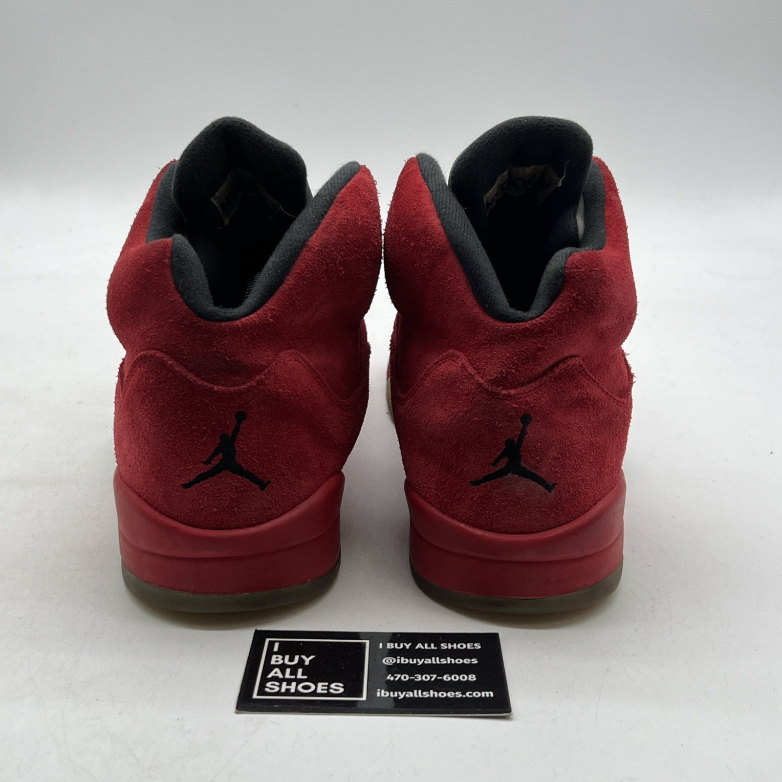 Size 11 - Air Jordan 5 Retro Red Suede (136027-602)