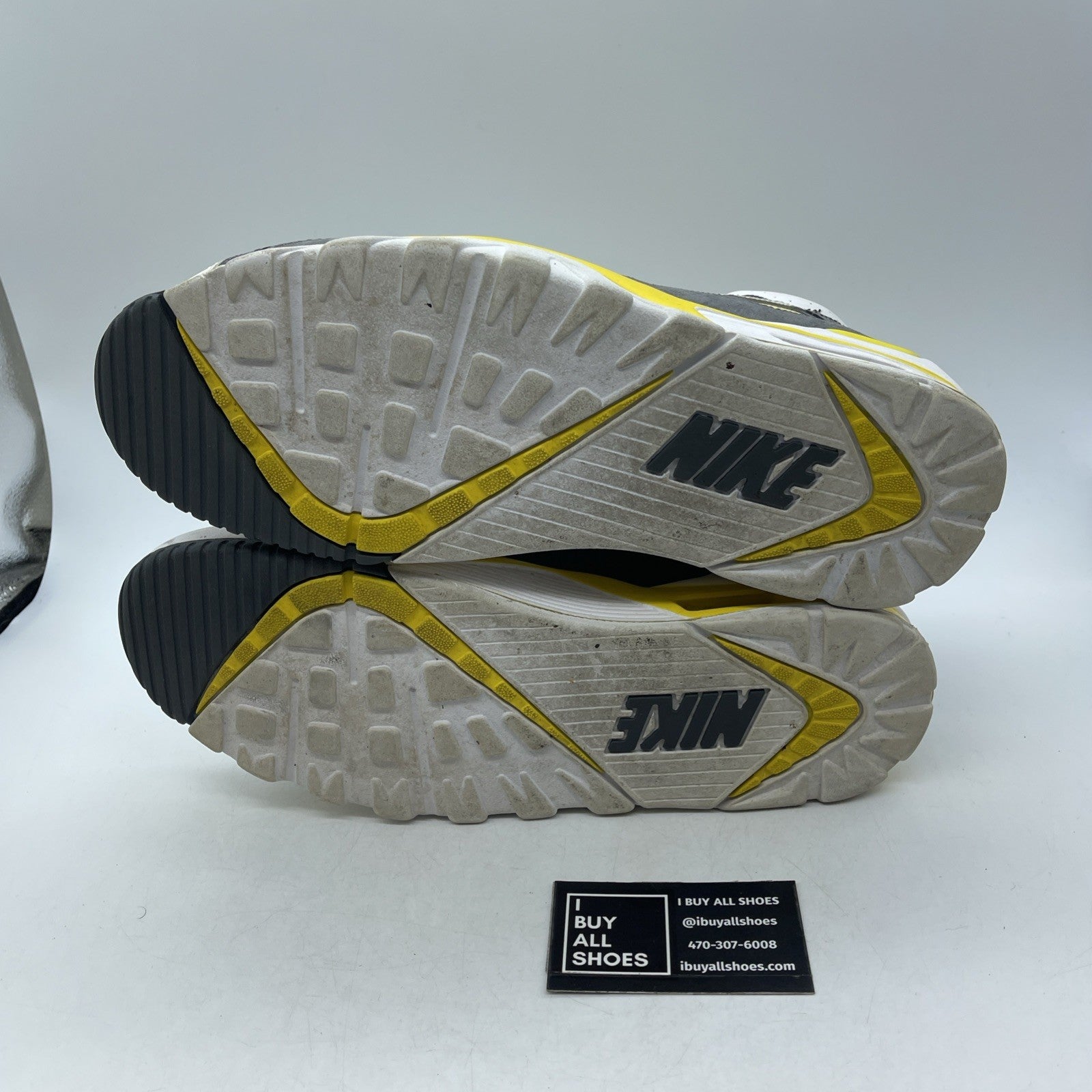 Size 13 - Nike Air Trainer SC High Graphite Lemon (302346-109)