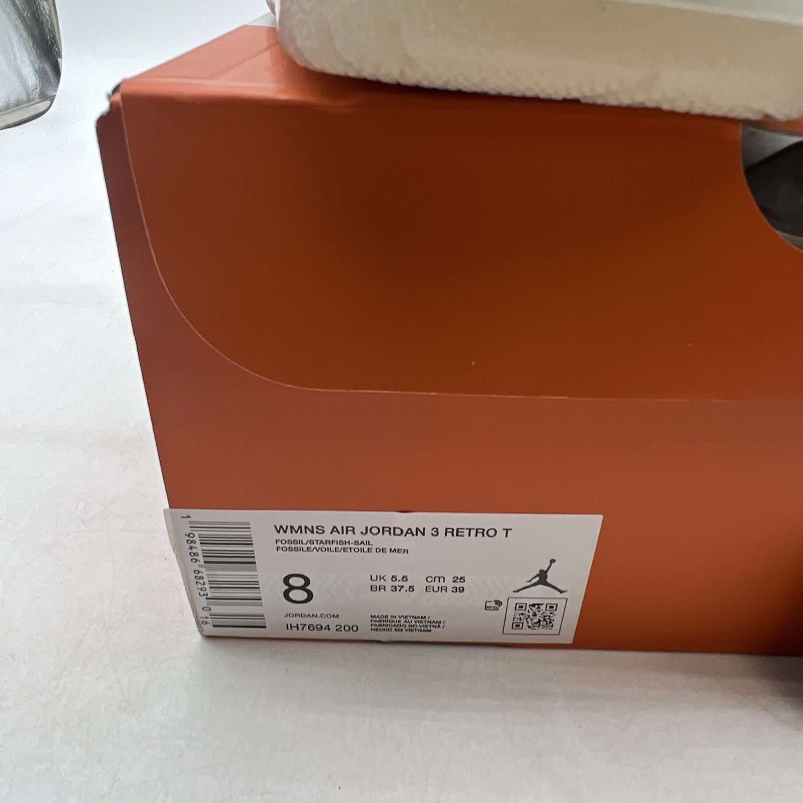 Size 8 - Air Jordan 3 Retro TEX Starfish W (IH7694-200)