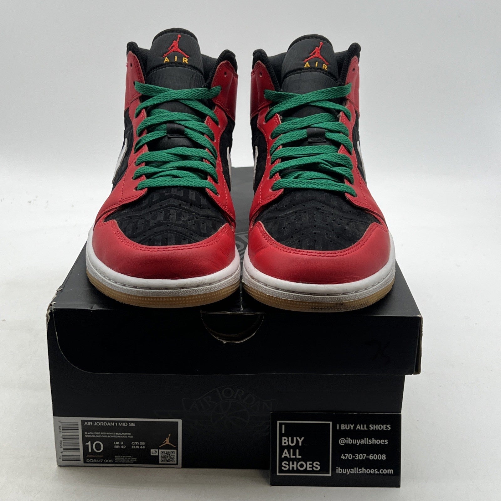 Size 10 - Air Jordan 1 SE Mid Christmas (DQ8417-006)