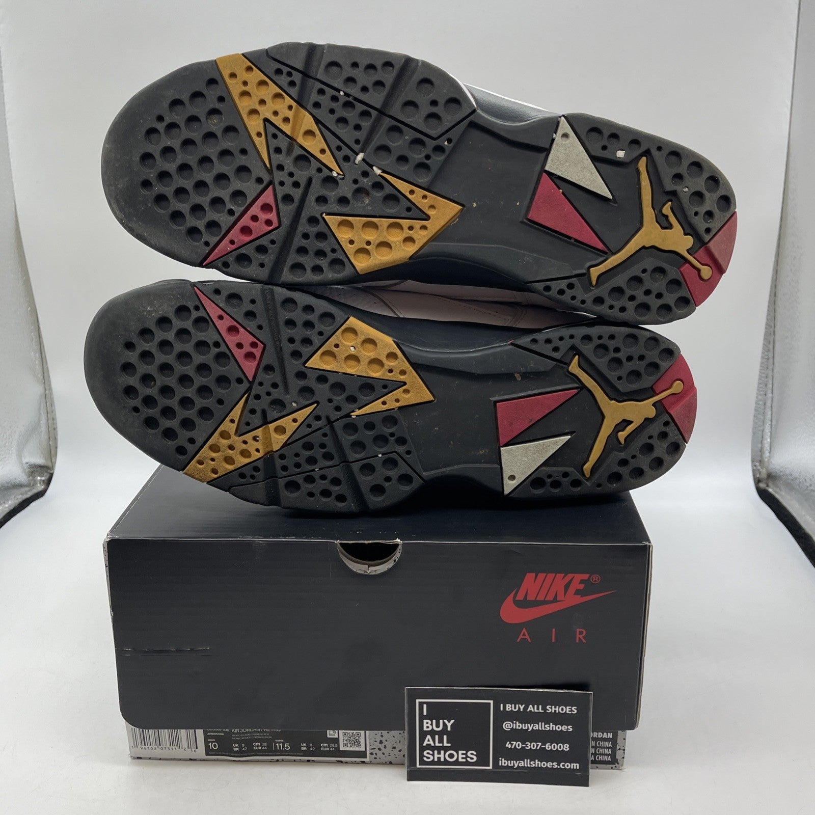 Size 10 - Air Jordan 7 Cardinal 2022 (CU9307106)