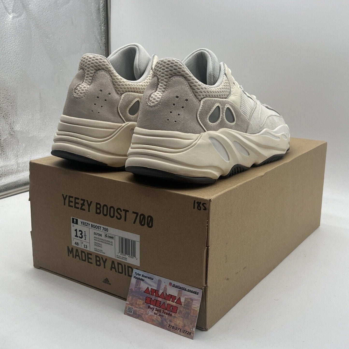 Size 13.5 - adidas Yeezy Boost 700 Salt (EG7596)