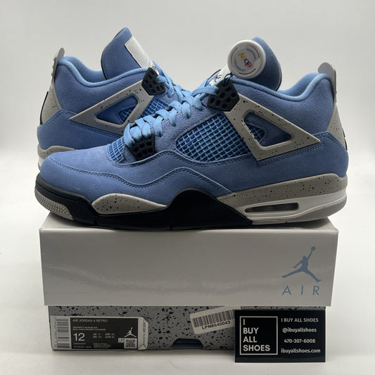 Size 12 - Air Jordan 4 Retro Mid University Blue (CT8527-400)