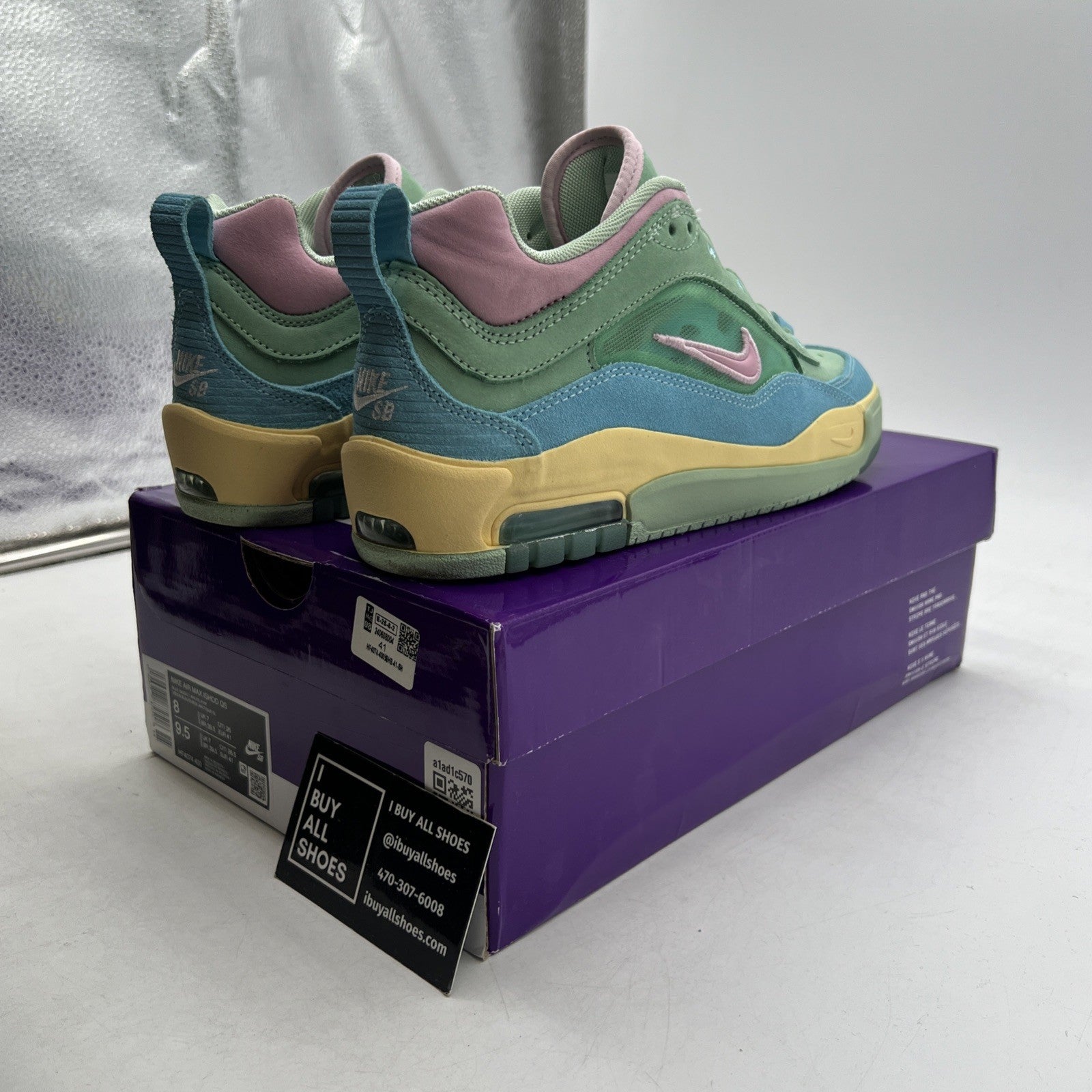 Size 8 - Nike Verdy x Air Max Ishod Wair SB Visty (HF4074-400)
