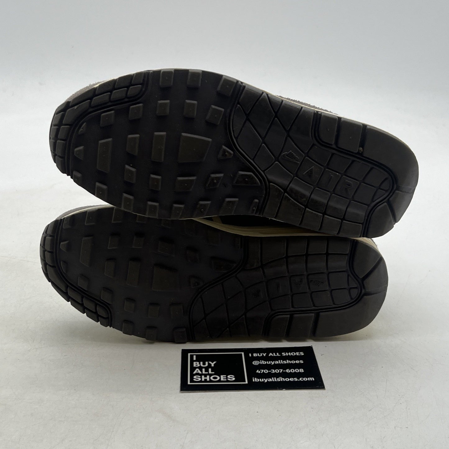 Size 5 - Nike Air Max 1 Grey Leopard W (319986-099)