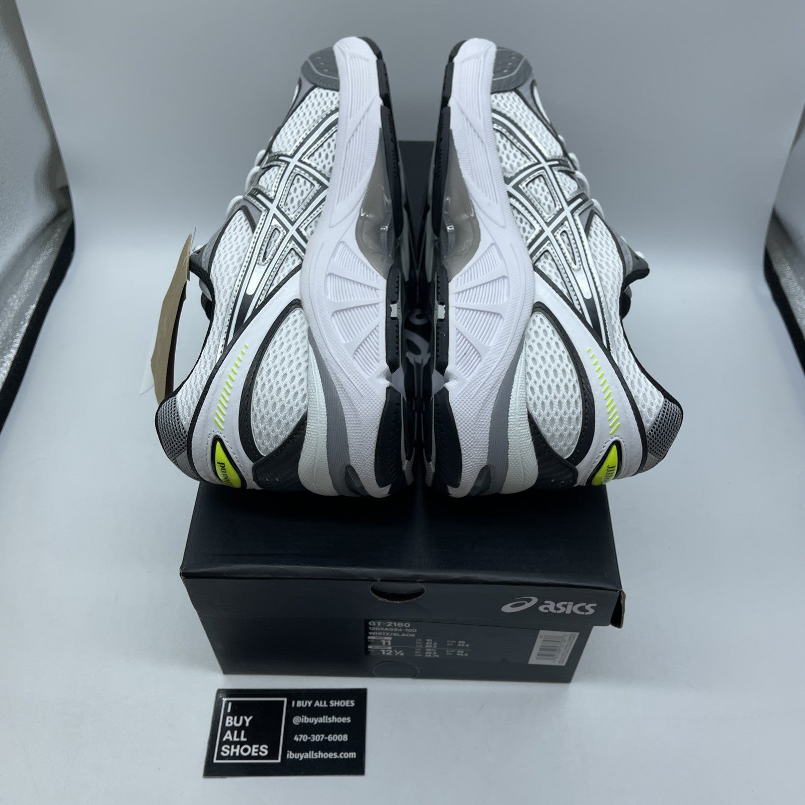Size 11 - Asics GT-2160 "JJJJOUND WHITE" 2024 1203A554 100 (9086-37)