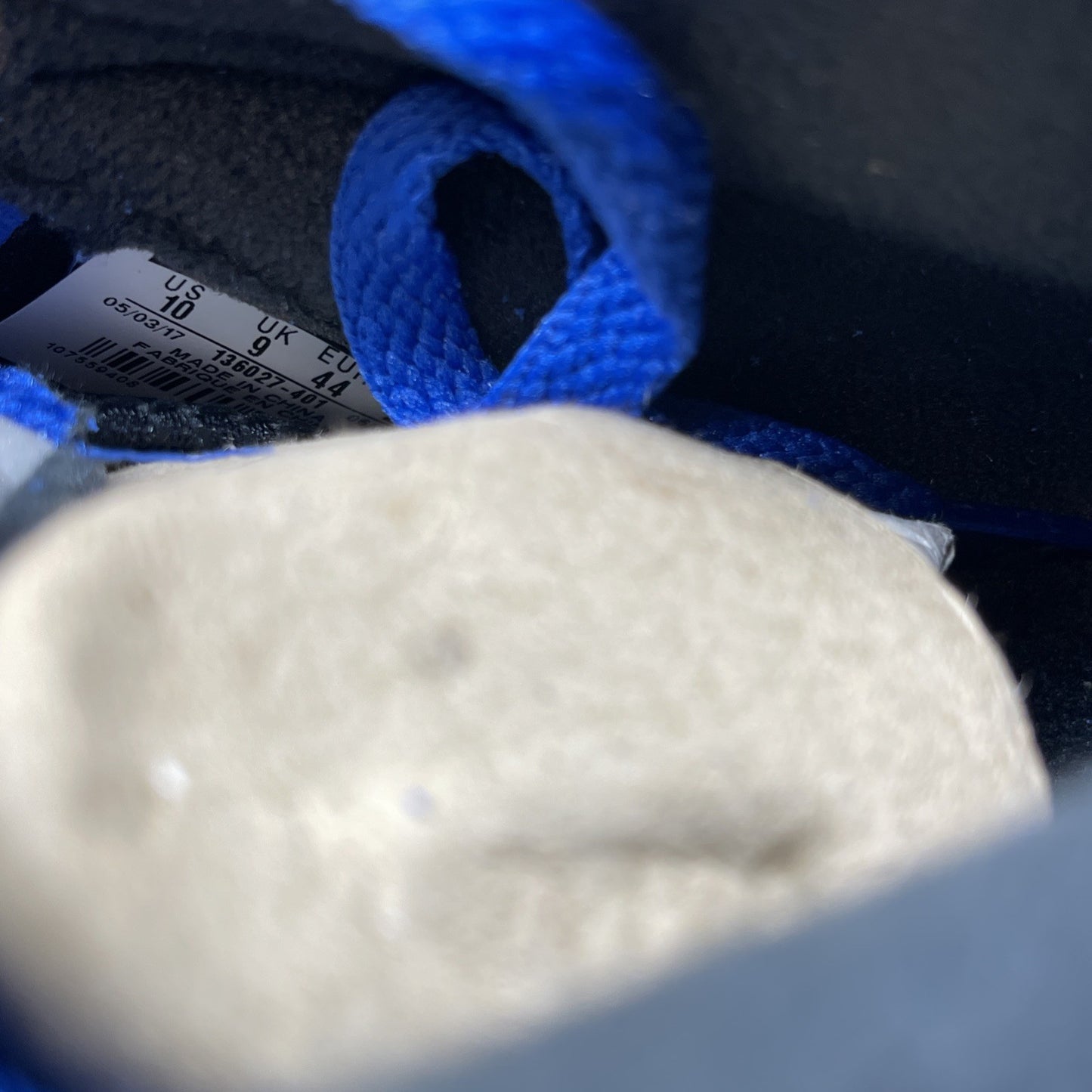 Size 10 - Air Jordan 5 Retro Blue Suede (136027-401)