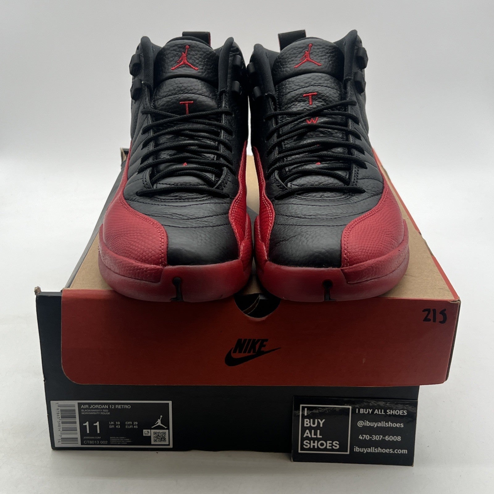 Size 11 - Air Jordan 12 Retro Mid Flu Game (CT8013-002)