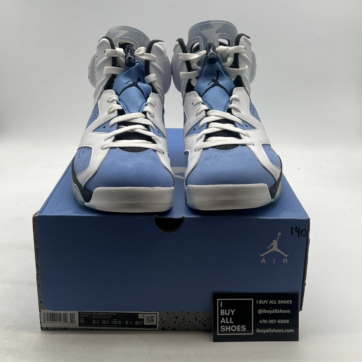 Size 11 - Air Jordan 6 Retro Mid UNC Home (CT8529-410)