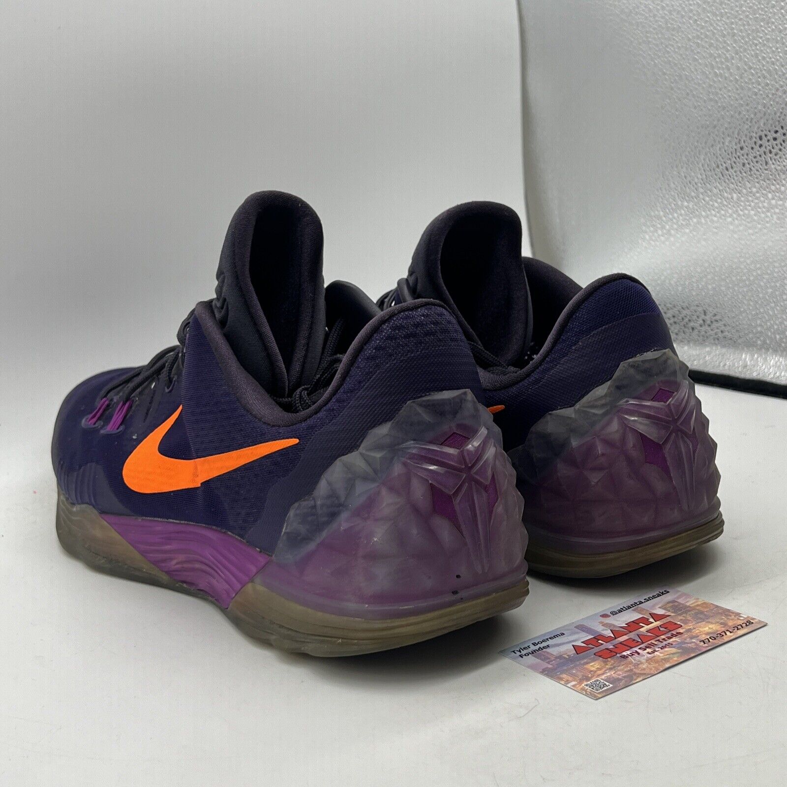 Size 15 - Nike Zoom Kobe Venomenon 5 Court Purple Orange (749884-585)