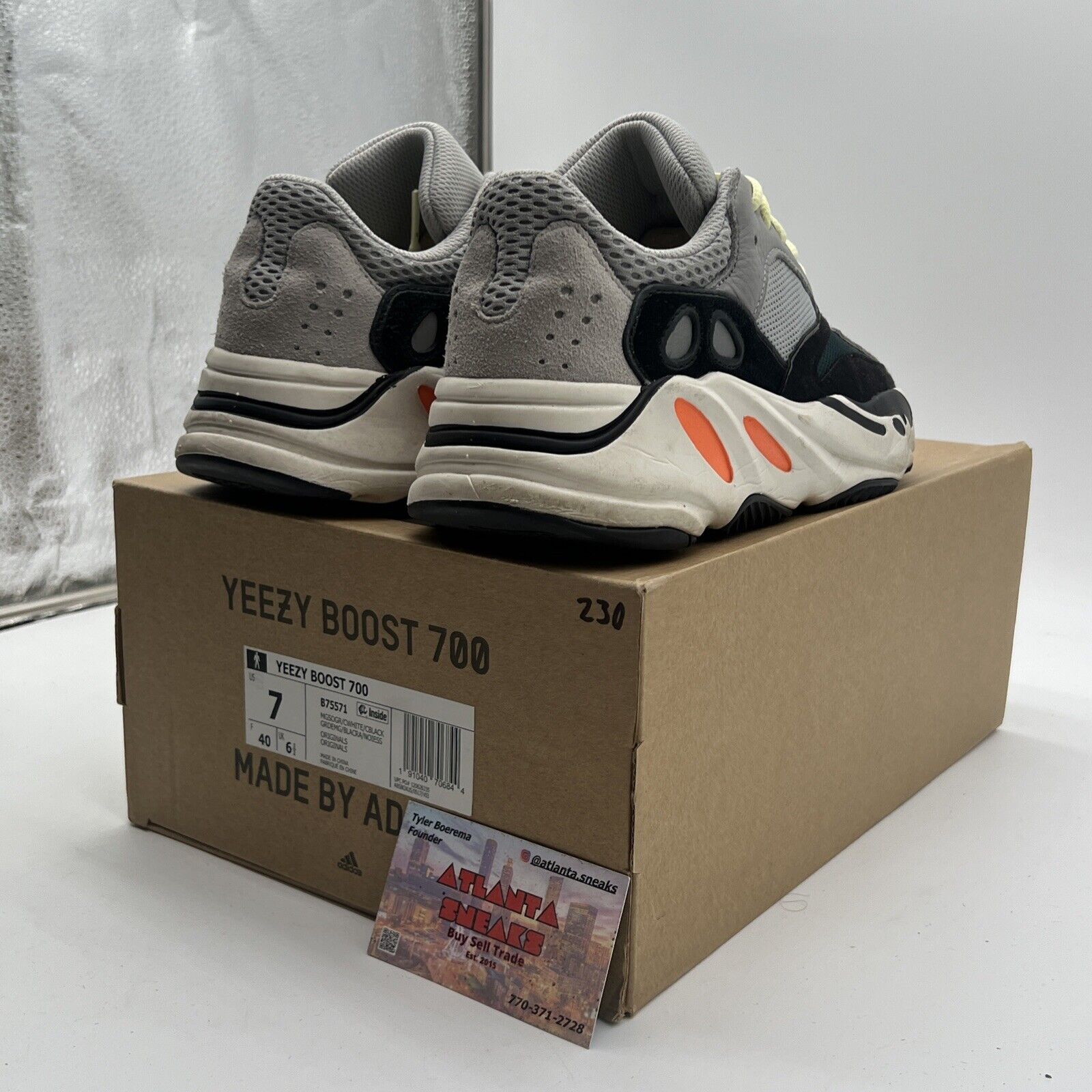 Size 7 - adidas Yeezy Boost 700 Low Wave Runner (B75571)