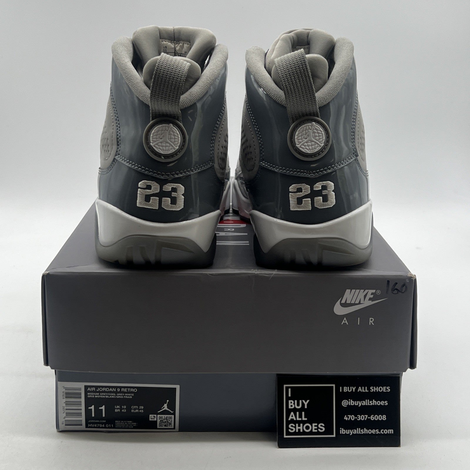 Size 11 - Air Jordan 9 Retro 2025 Cool Grey (HV4794-011)