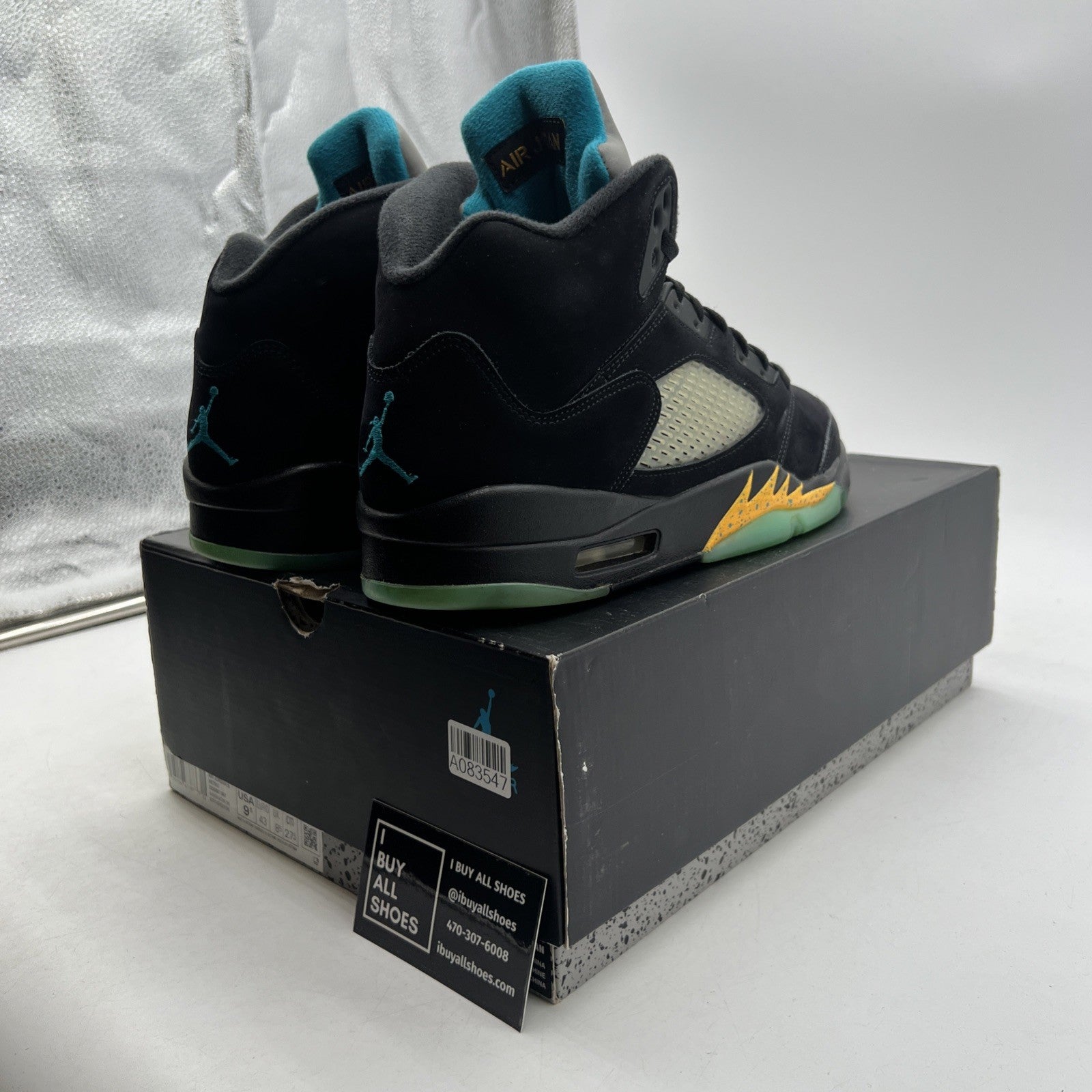 Size 9.5 - Air Jordan 5 Retro Mid Aqua (DD0587-047)