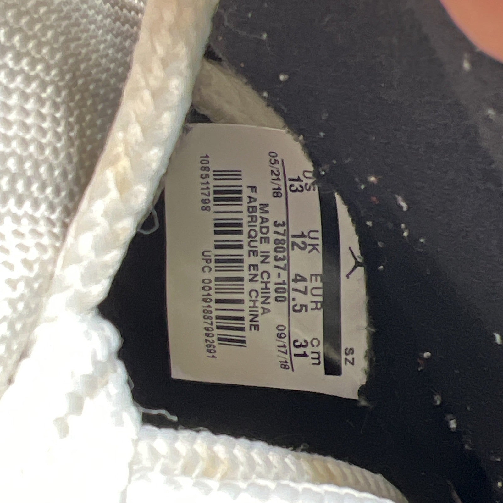 Size 13 - Air Jordan 11 Retro High Concord (378037-100)