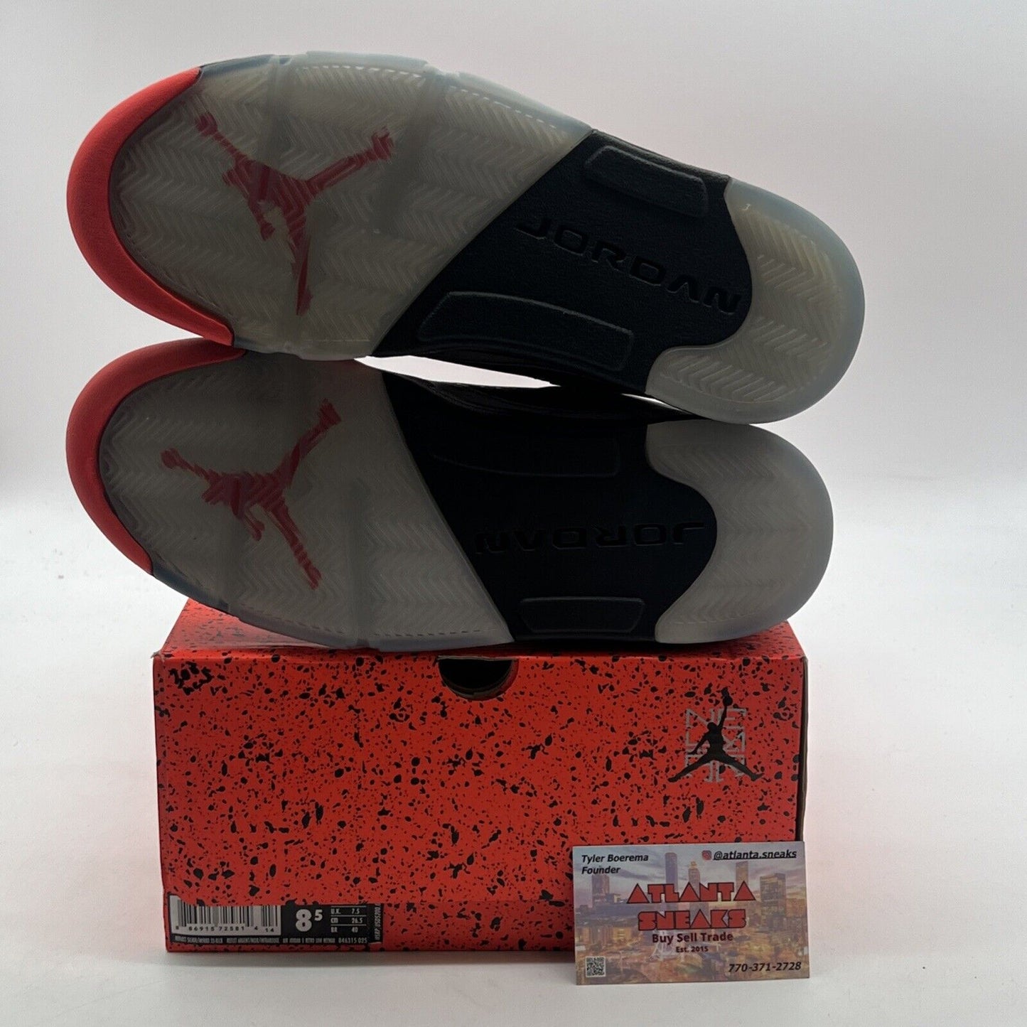 Size 8.5 - Air Jordan 5 Retro Low Neymar (846315-025)