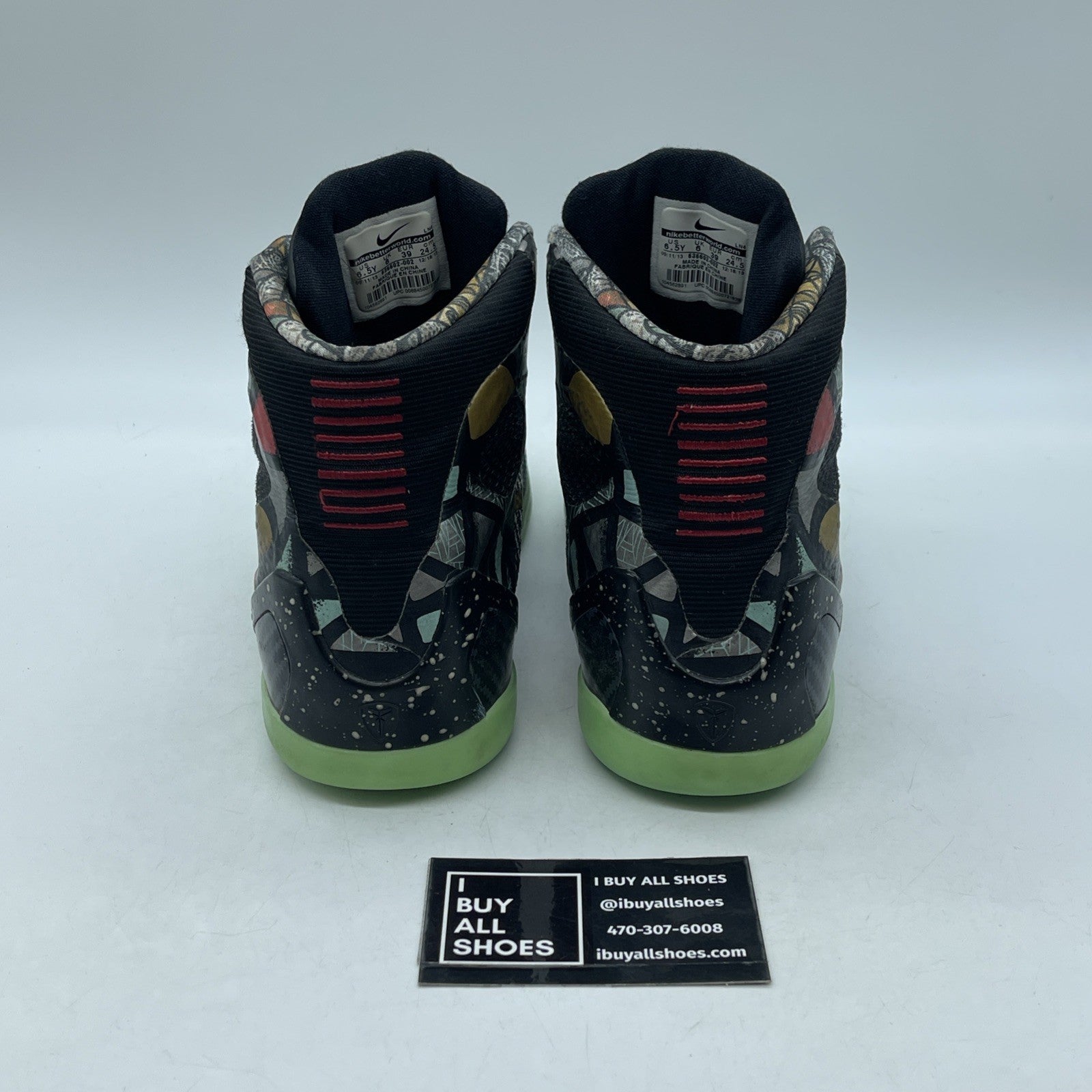 Size 6.5Y - Nike Kobe 9 Elite NOLA Gumbo League Maestro Leather (636602-002)