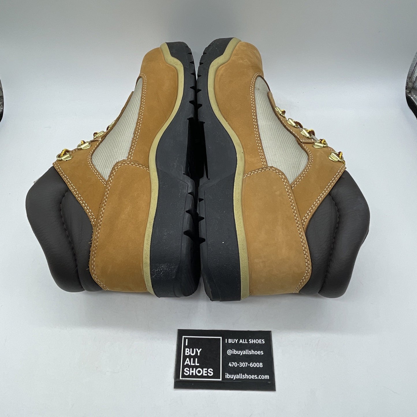 Size 13 - Timberland Field Boot Waterproof Wheat Nubuck (0A18RI)