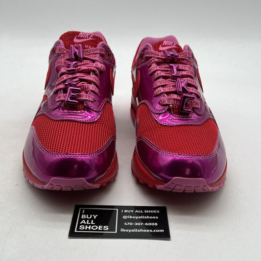Size 10 - Nike Air Max 1 Premium Valentines Day Pack - Playful Pink (HV2301-600)