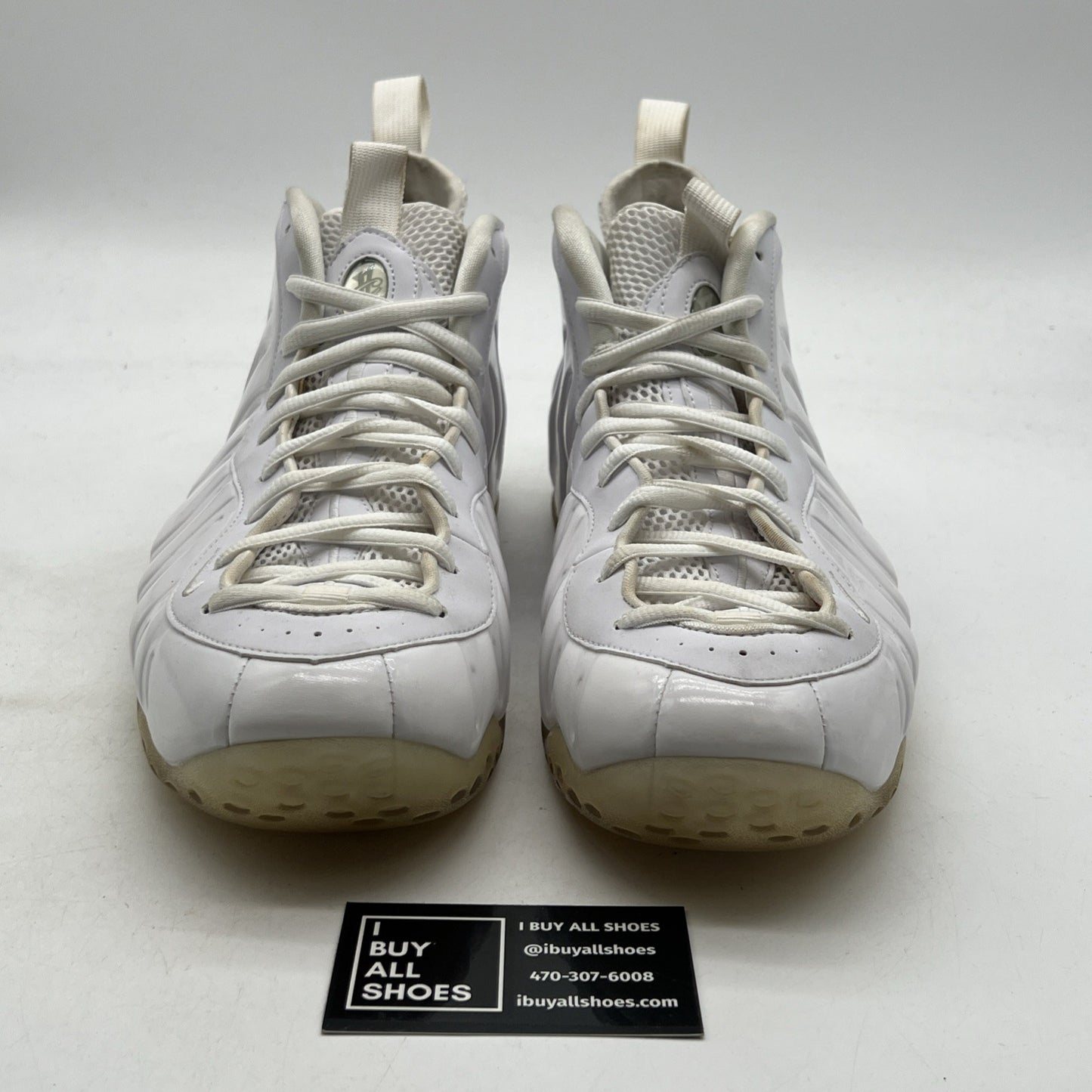 Size 13 - Nike Air Foamposite One White-Out (314996-100)