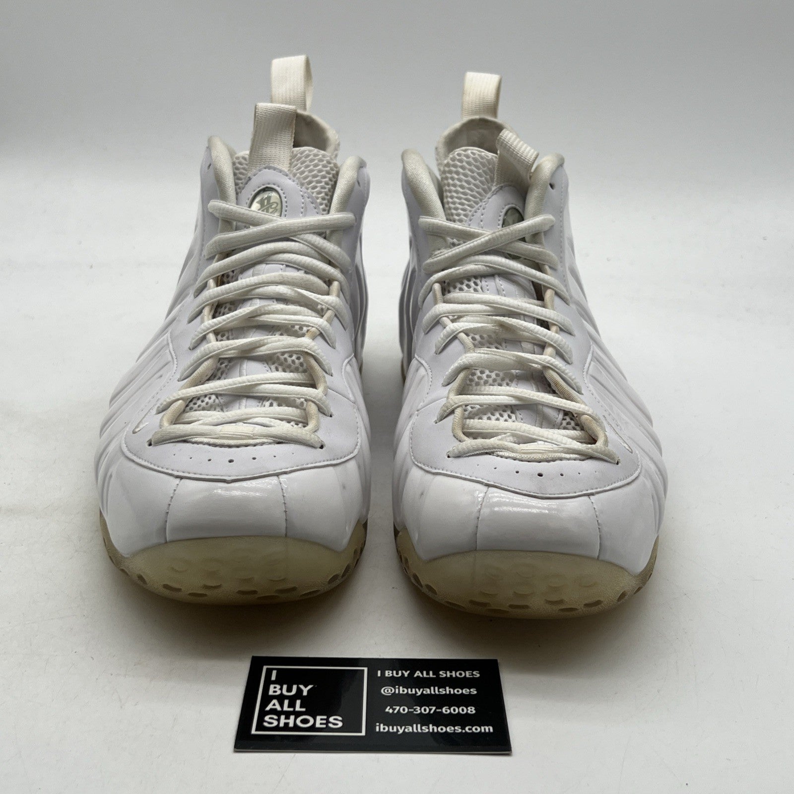 Size 13 - Nike Air Foamposite One White-Out (314996-100)