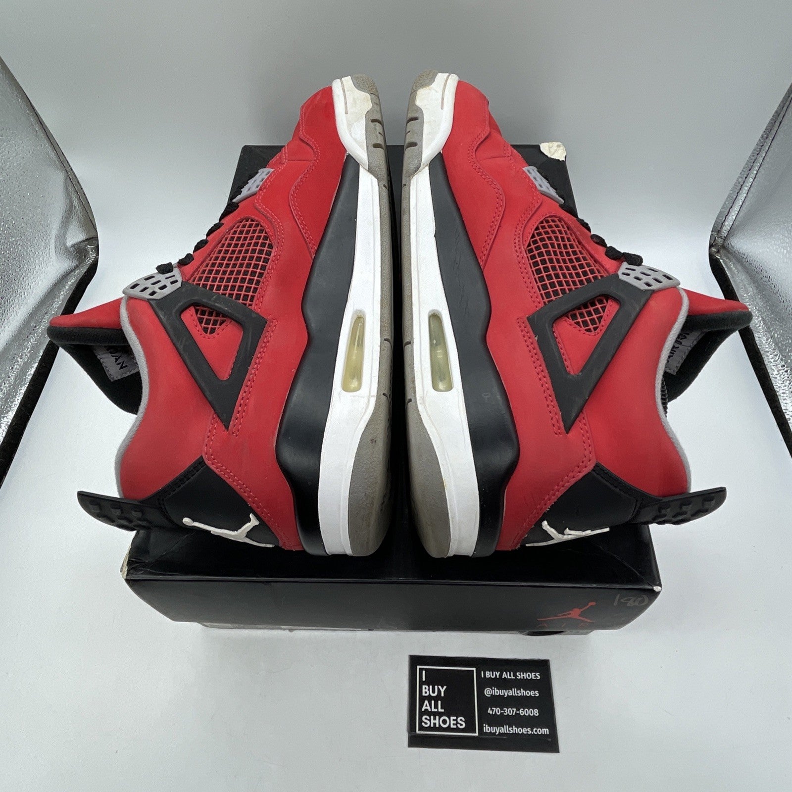Size 9 - Air Jordan 4 Retro Toro Bravo 2013 (308497-603)