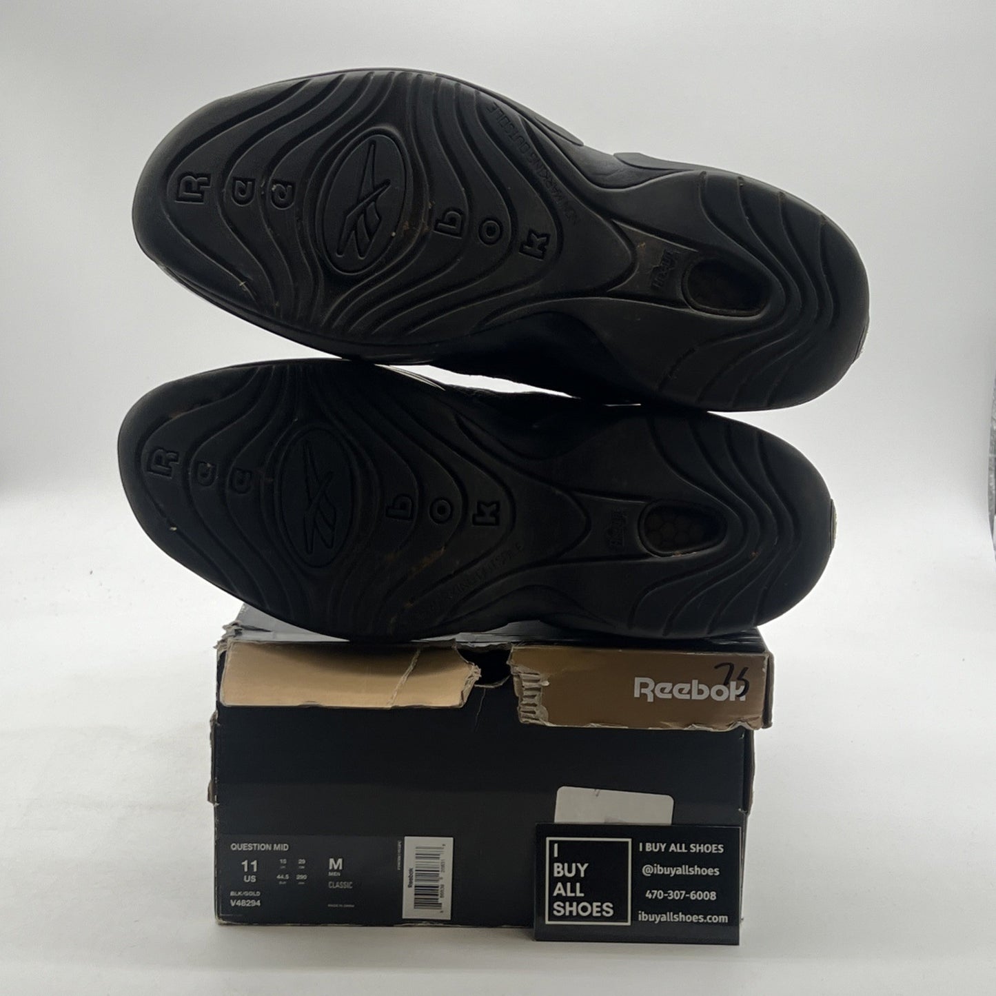 Size 11 - Reebok Question Mid New Years Eve (V48294)