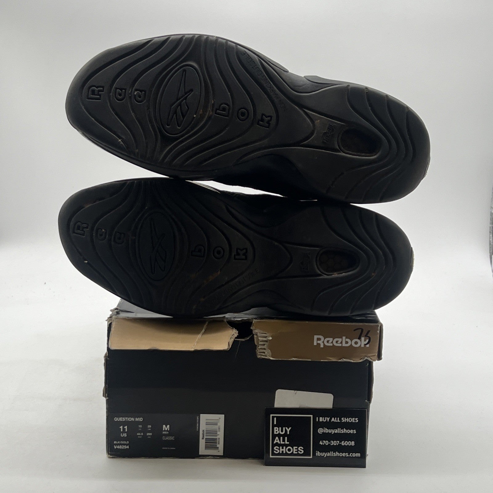 Size 11 - Reebok Question Mid New Years Eve (V48294)