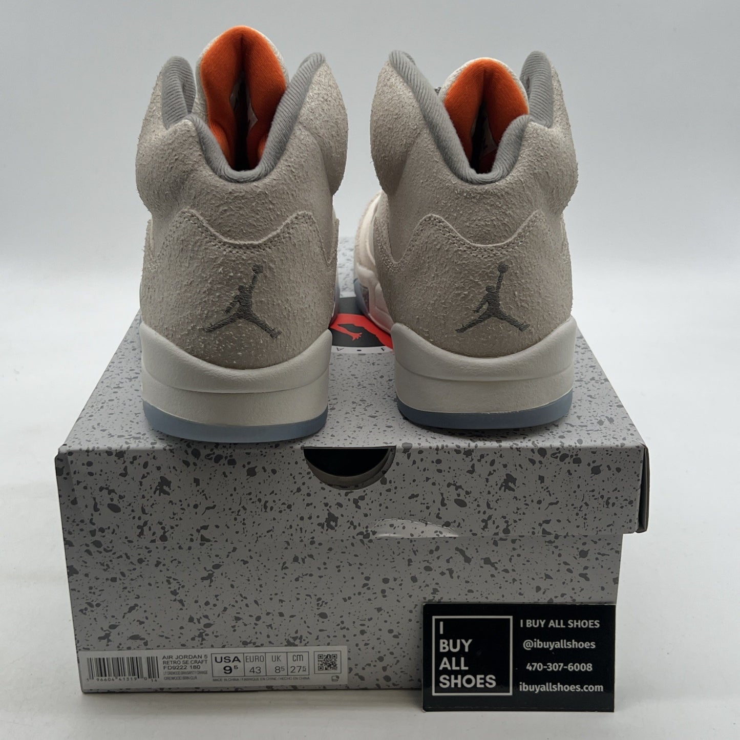 Size 9.5 - Air Jordan 5 Retro SE Craft Light Orewood Brown (FD9222-180)