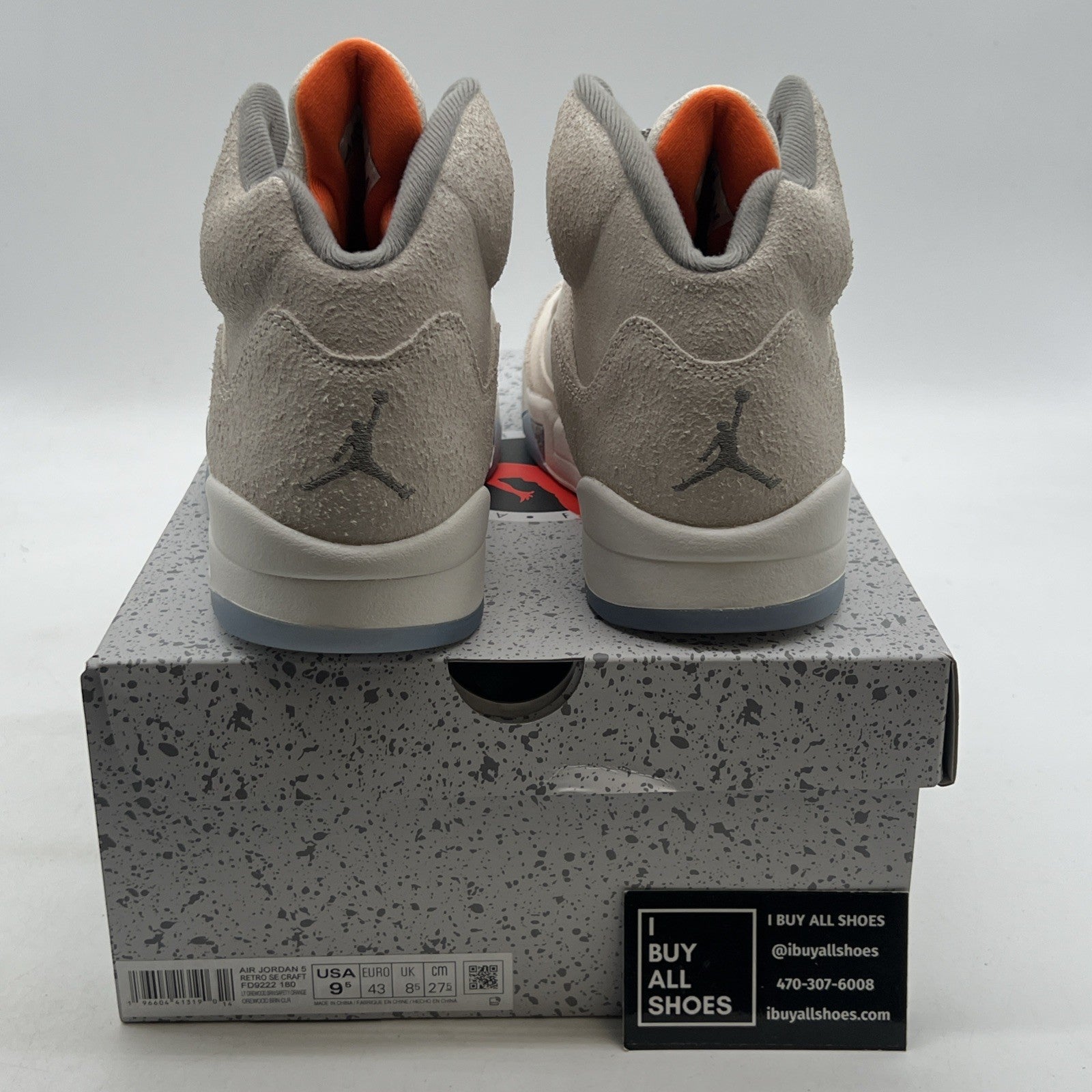 Size 9.5 - Air Jordan 5 Retro SE Craft Light Orewood Brown (FD9222-180)