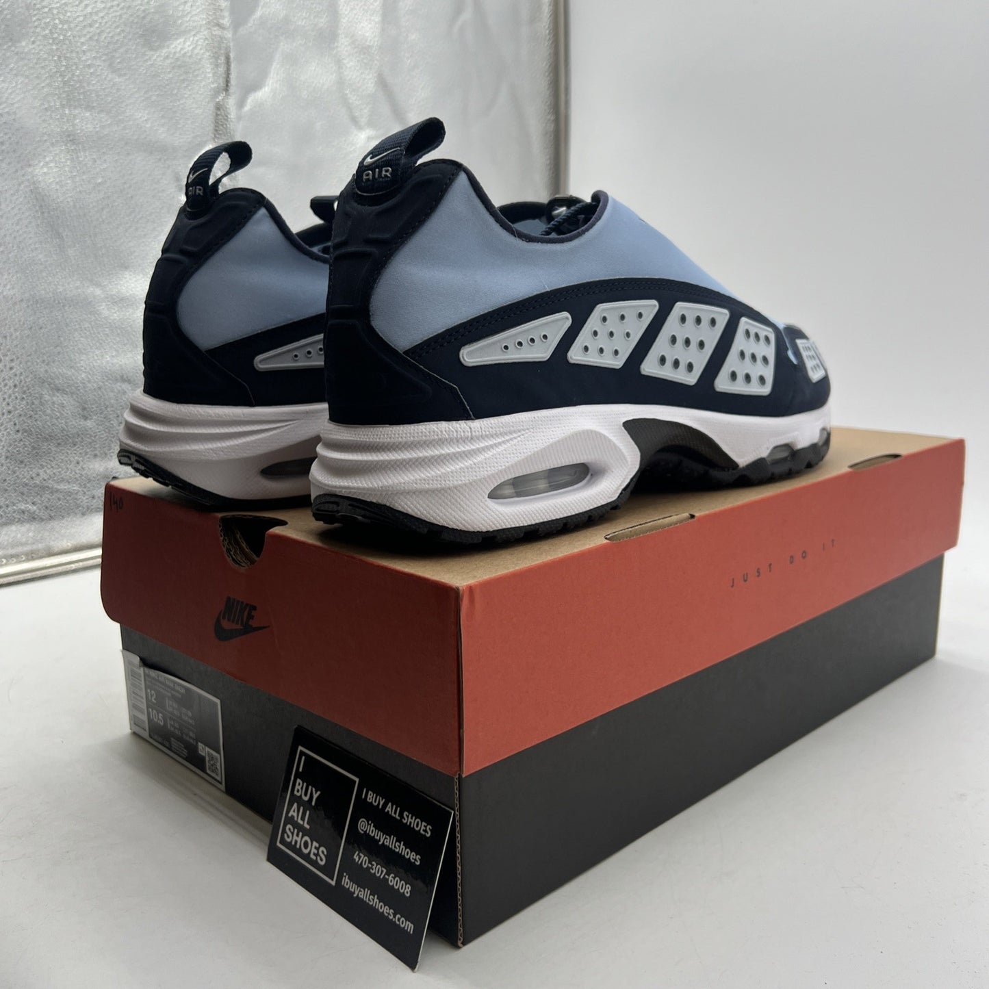 Size 12 - Nike Air Sunder Max Blue Ice W (HJ8080-400)