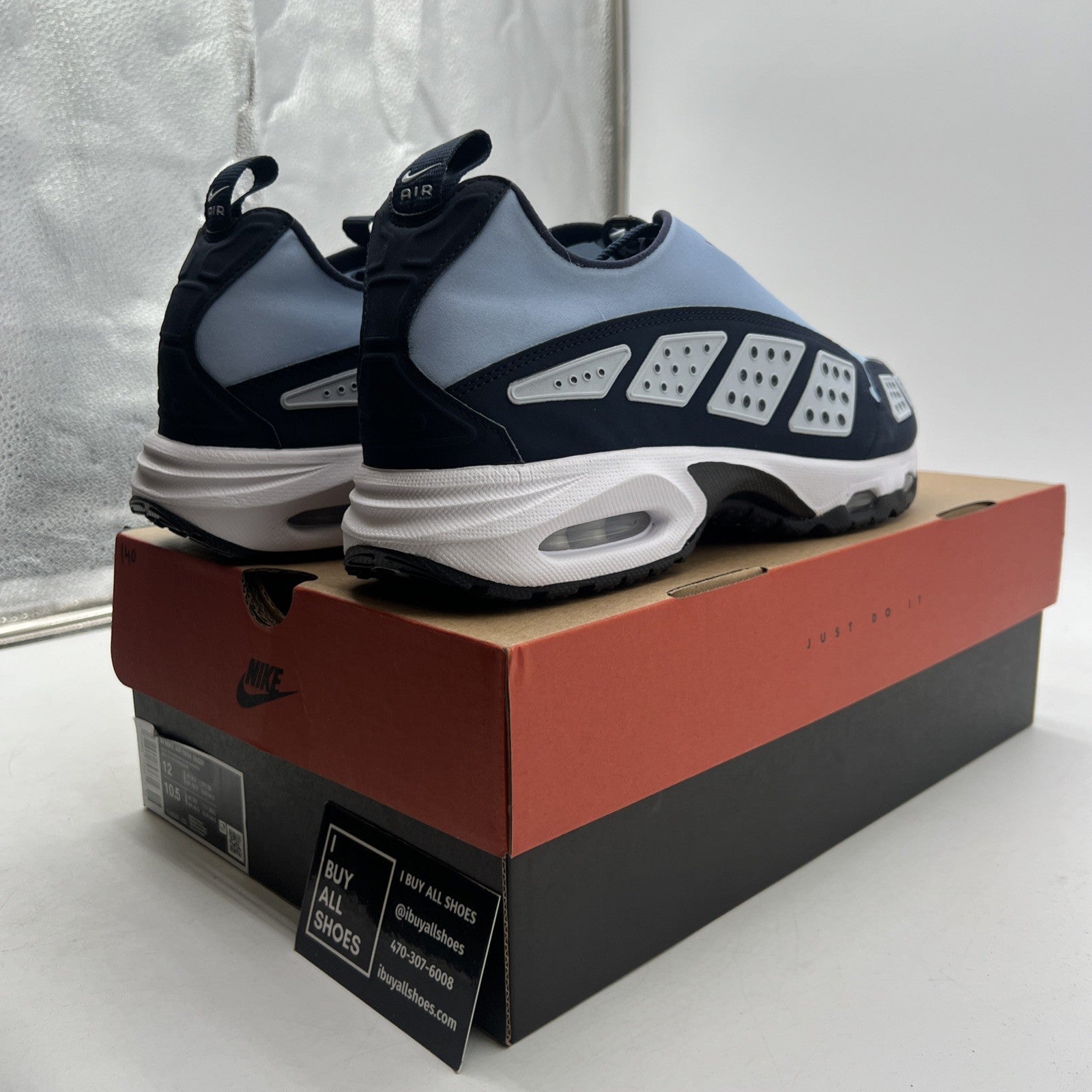 Size 12 - Nike Air Sunder Max Blue Ice W (HJ8080-400)