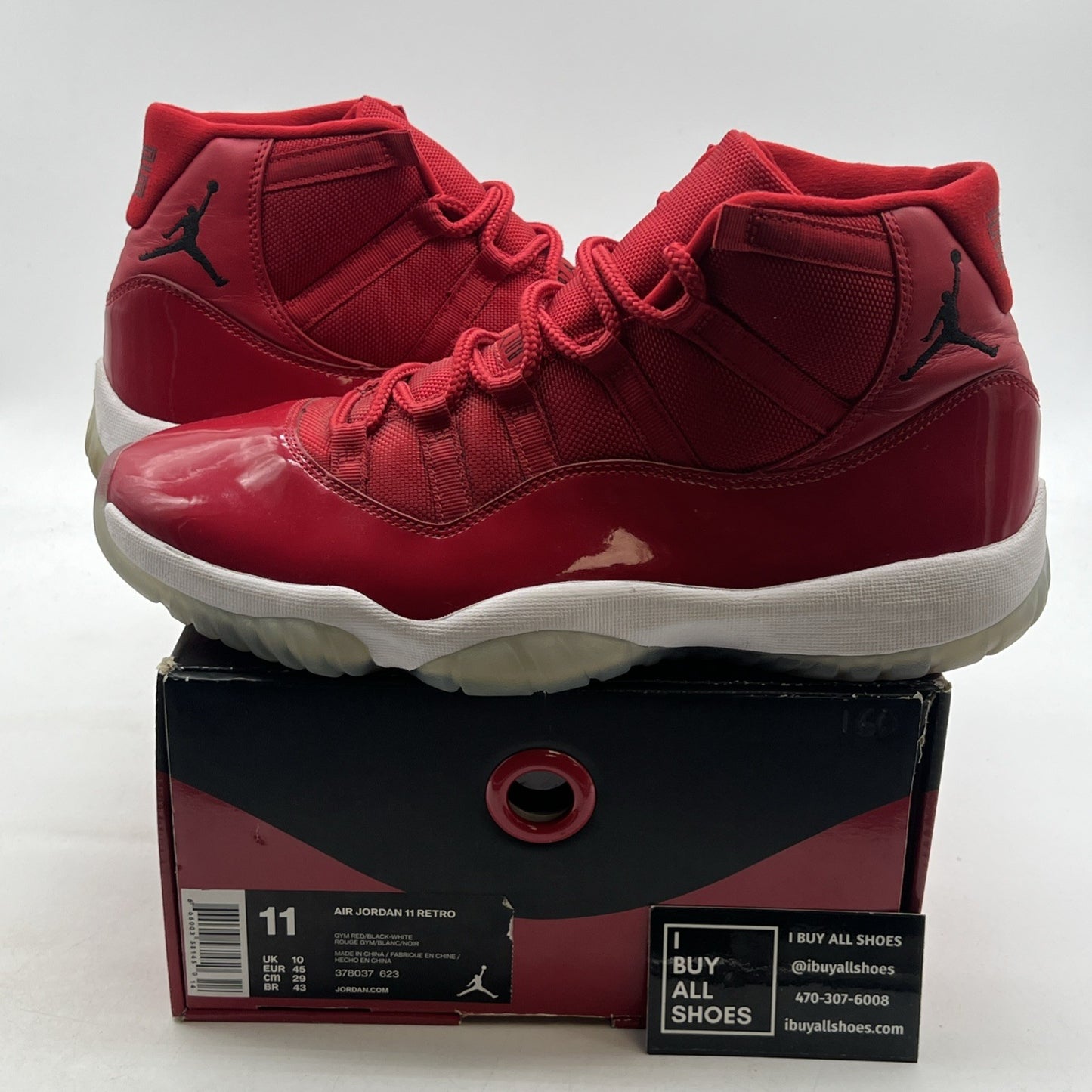 Size 11 - Air Jordan 11 Retro High Win Like '96 (378037-623)
