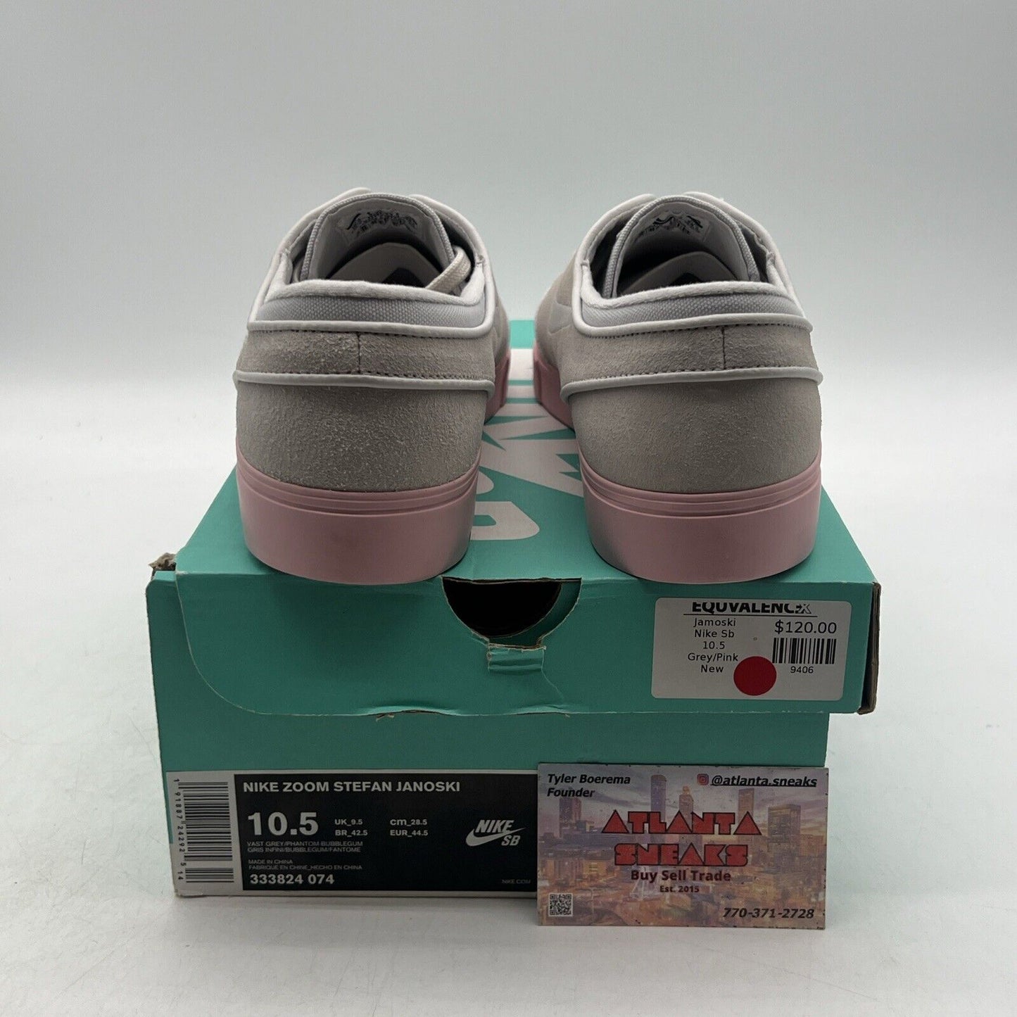 Size 10.5 - Nike Zoom Stefan Janoski Phantom Bubblegum (333824-074)