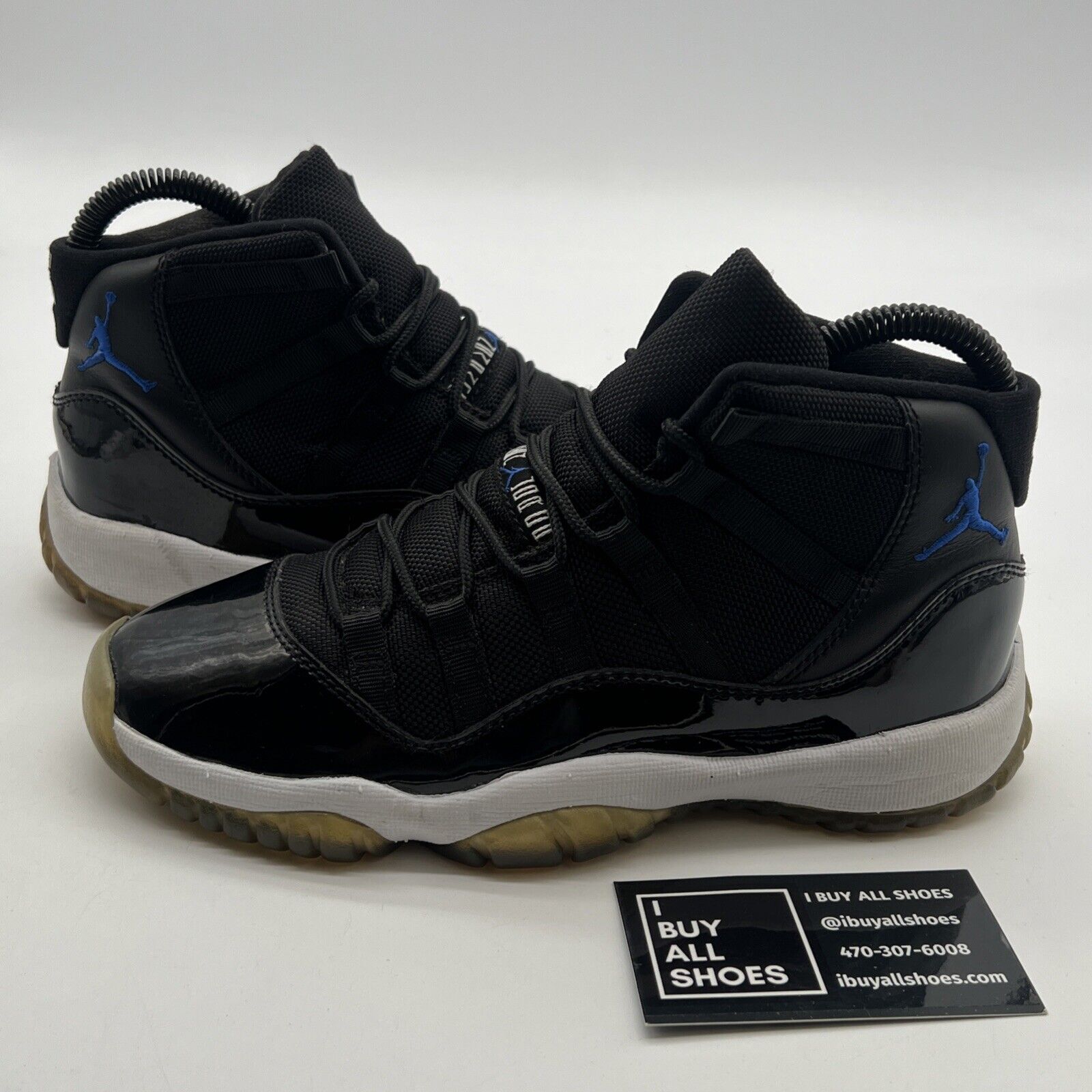 Size 4 - Air Jordan 11 Retro 2009 Space Jam (378037-041)