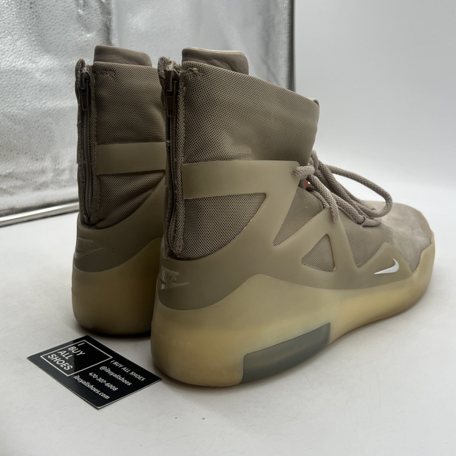Size 14 - Nike Air Fear Of God 1 Oatmeal (AR4237-900)