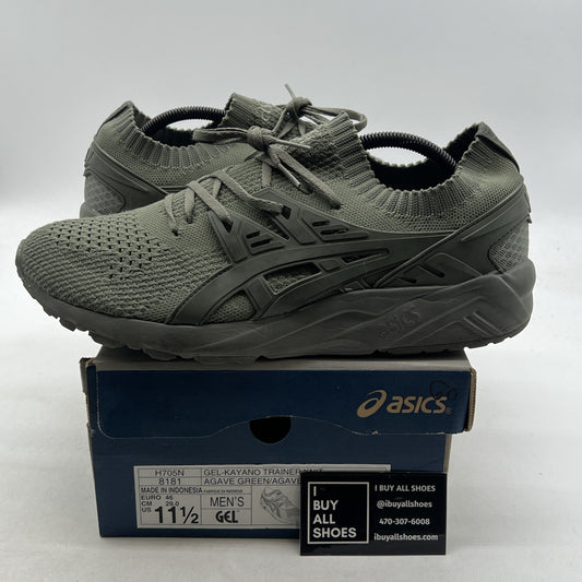Size 11.5 - Asics Gel Kayano Trainer Knit Agave Green (H705N8181)