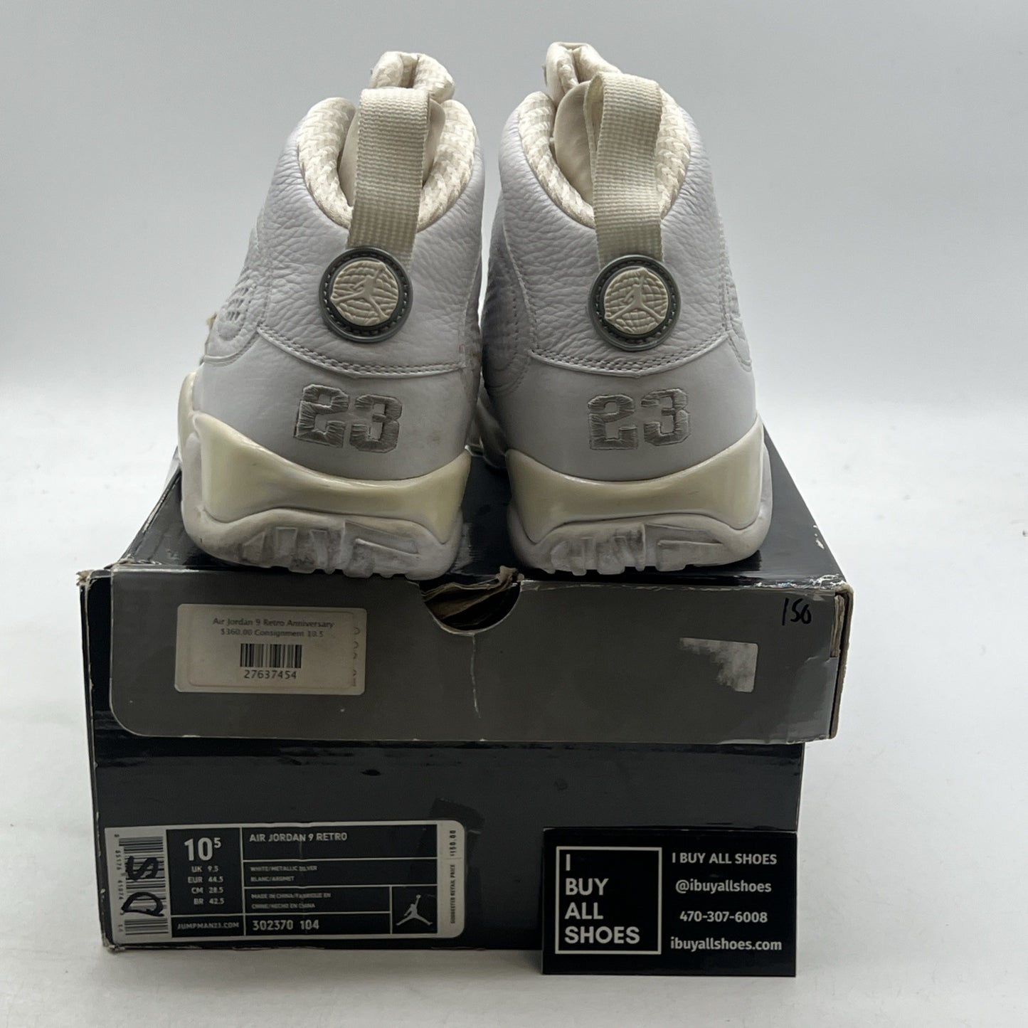 Size 10.5 - Air Jordan 9 Retro 25th Anniversary (302370-104)