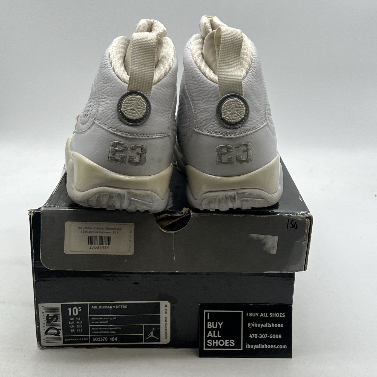 Size 10.5 - Air Jordan 9 Retro 25th Anniversary (302370-104)