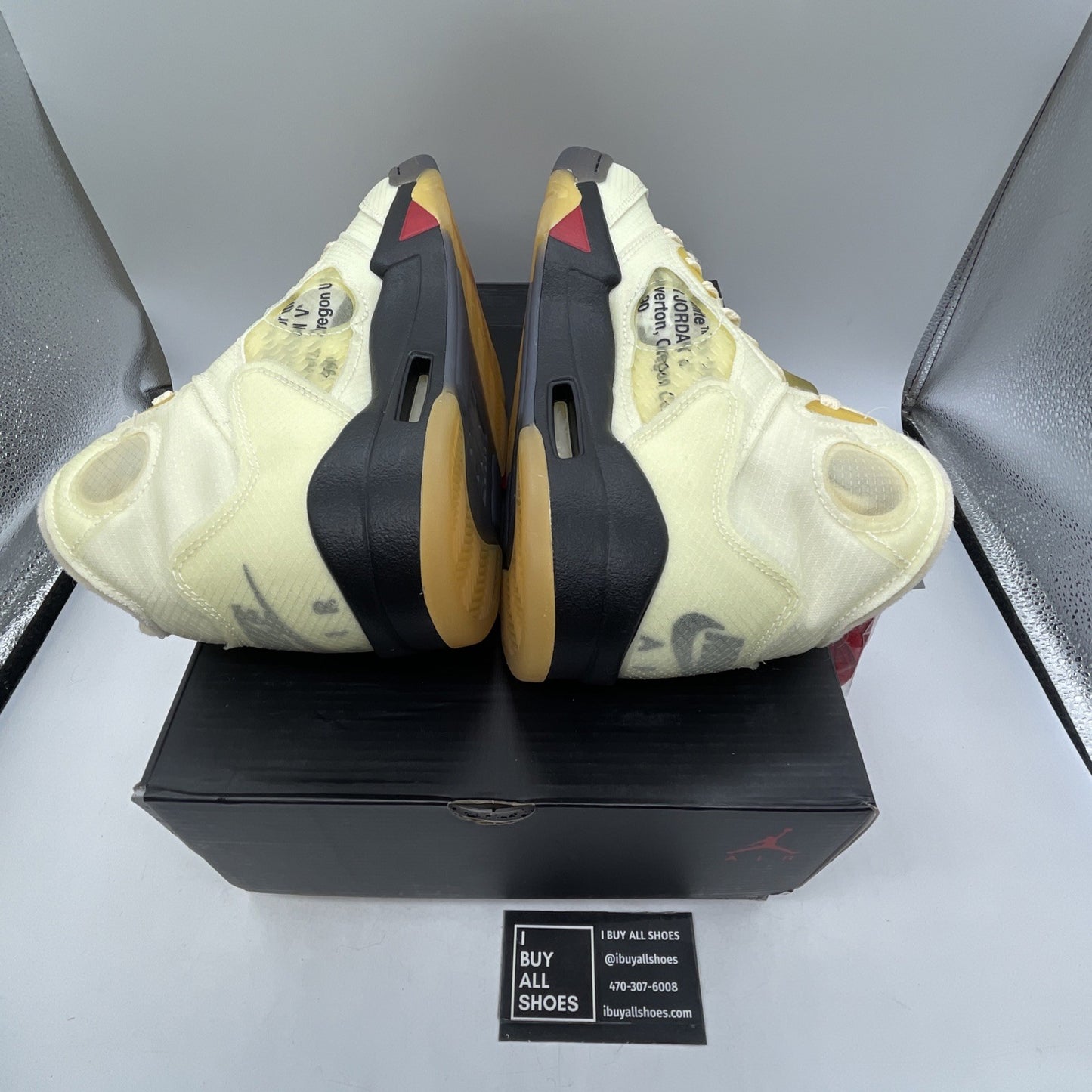 Size 9 - Air Jordan 5 SP x Off-White Mid Sail (DH8565-100)