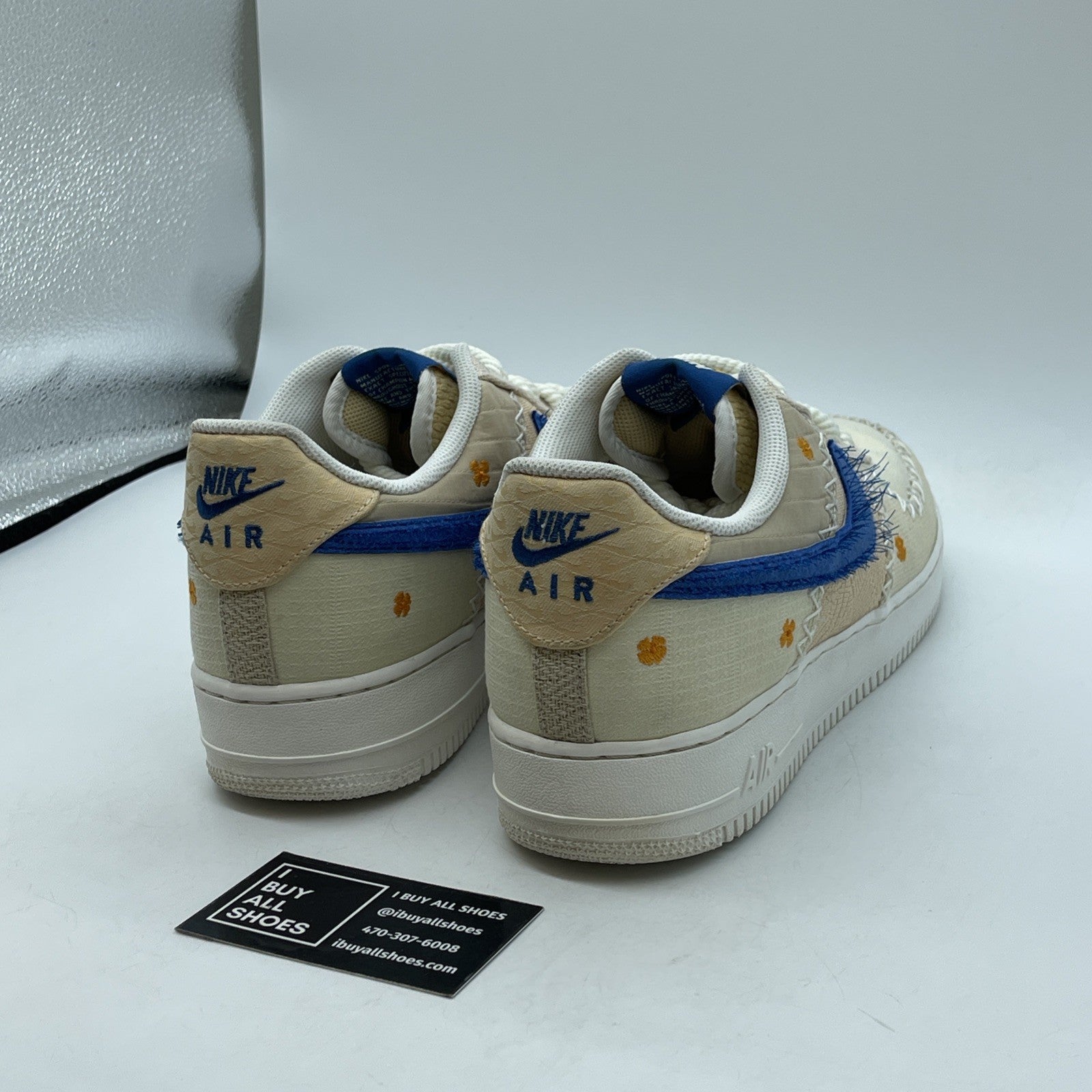 Size 10.5 - Nike Air Force 1 '07 LA Flea Tan White Suede (DV2215-100)
