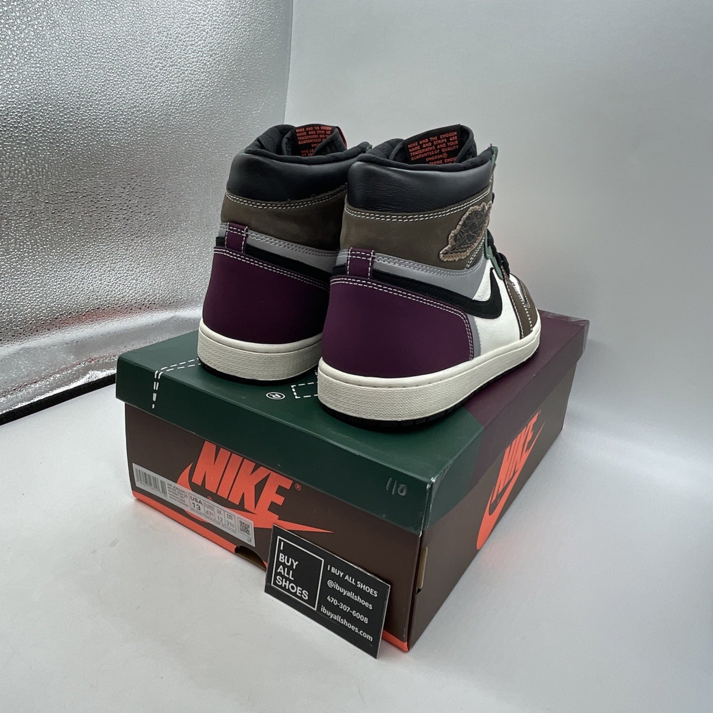 Size 13 - Air Jordan 1 High OG Crafted 2021 (DH3097-001)