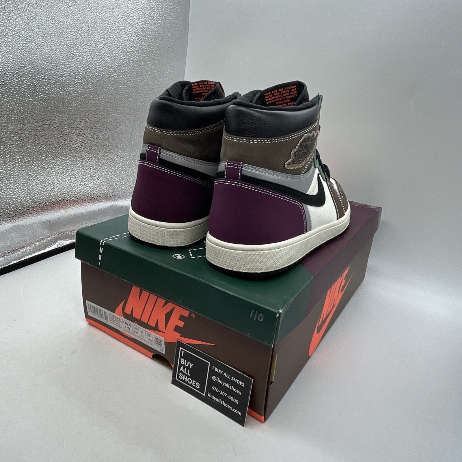Size 13 - Air Jordan 1 High OG Crafted 2021 (DH3097-001)