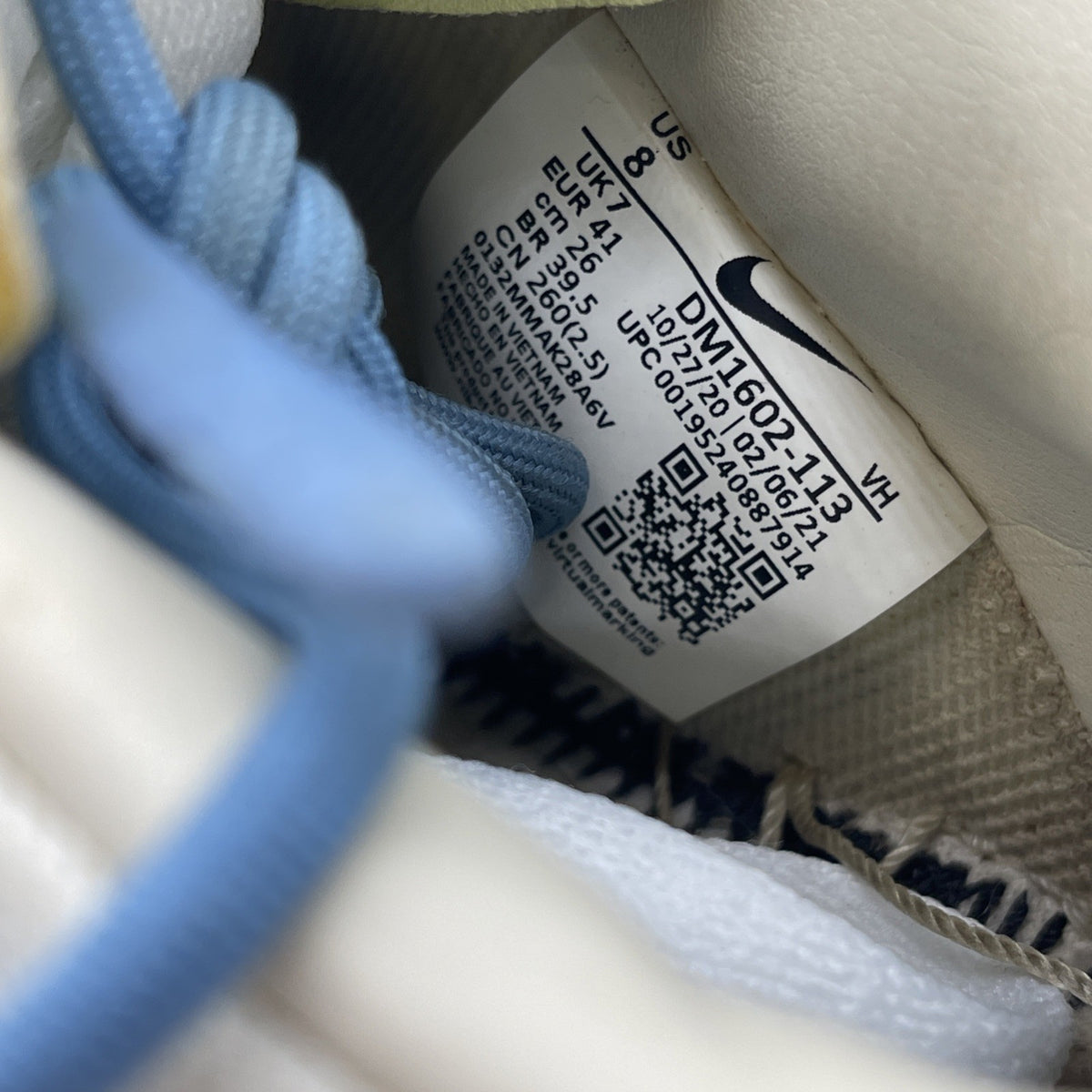 Size 8 - Off-White x Nike Dunk Low Lot 05 of 50 (DM1602-113)