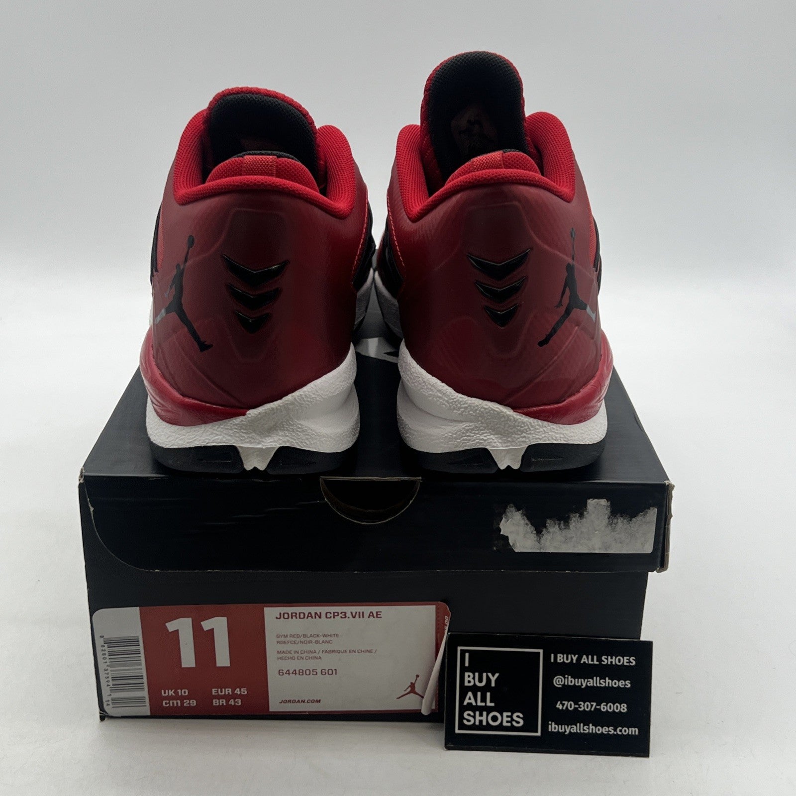 Size 11 - Jordan CP3.VII AE Red (644805-601)