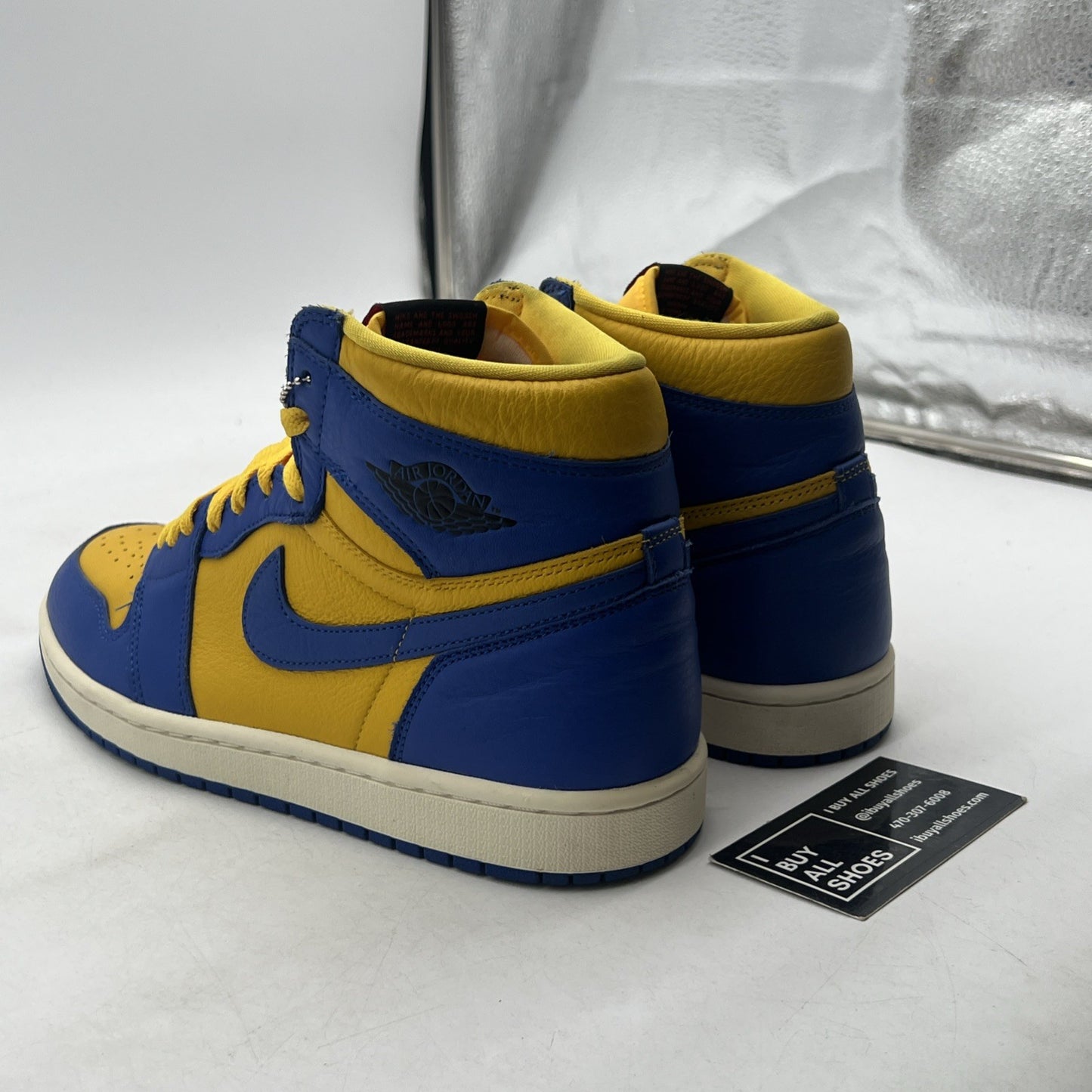 Size 10 - Air Jordan 1 Retro OG High Reverse Laney W (FD2596-700)