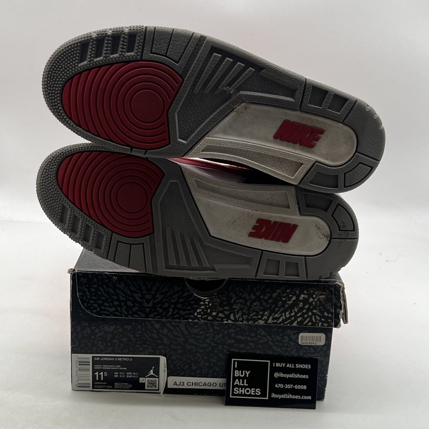 Size 11.5 - Air Jordan 3 Retro SE Unite - CHI Exclusive (CU2277-600)