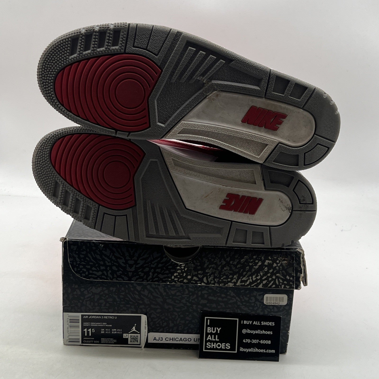 Size 11.5 - Air Jordan 3 Retro SE Unite - CHI Exclusive (CU2277-600)