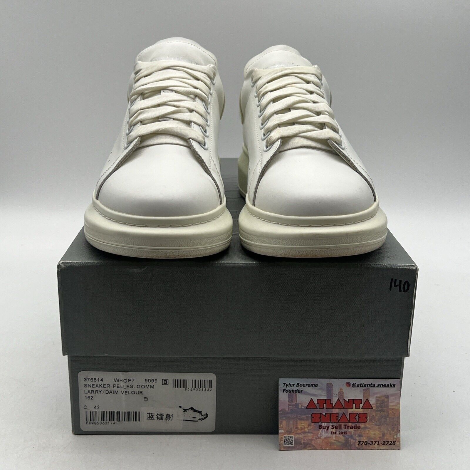 Size 8.5 - Alexander McQueen Oversized Platform Womens Sneakers